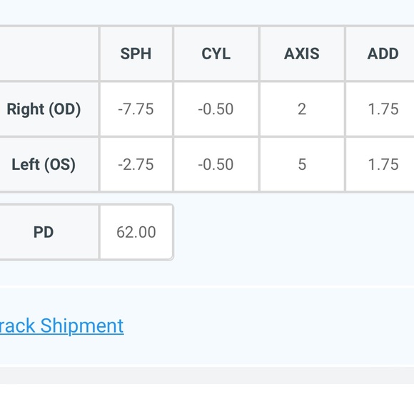 54-14-140 prescription amelia e glasses. Had surgery so didn’t need these - Picture 3 of 3